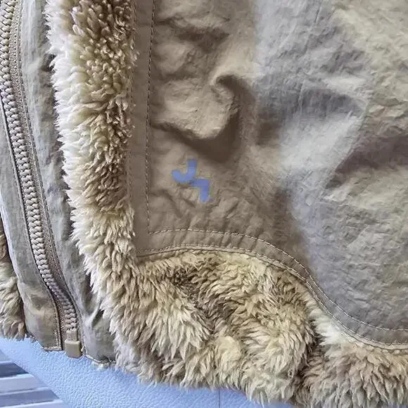 Women's Printed High Pile Fleece Jacket | JoyLab | X Small - Picture 3 of 12